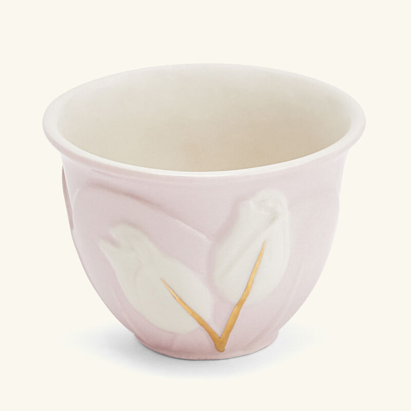 Tulip Arabic Coffee Cup Pink villari tulip arabic coffee cup pink