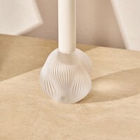 Alize Candle Holder Clear lalique alize candle holder clear