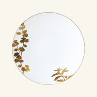 Végétal Or Dinner Plate Round Gold 26cm Set Of 4 bernardaud v g tal or dinner plate round gold 26cm set of 4
