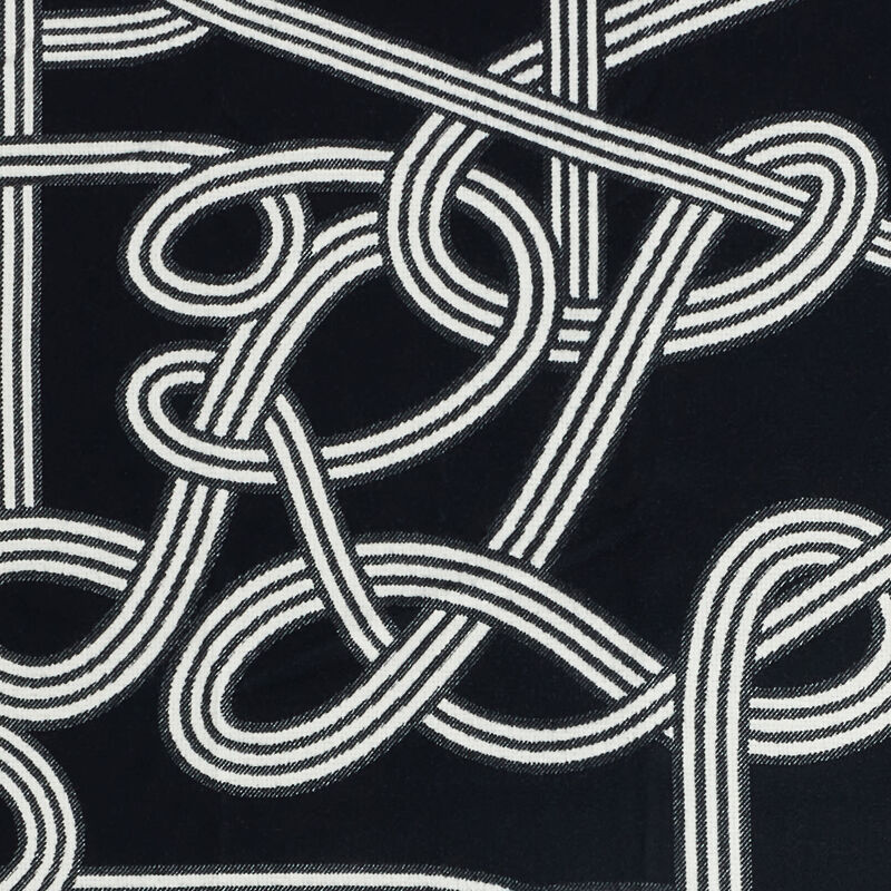 رالف لورين هوم بطانية بيركن باللون الأسود