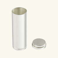 christofle uni cork box silver plated