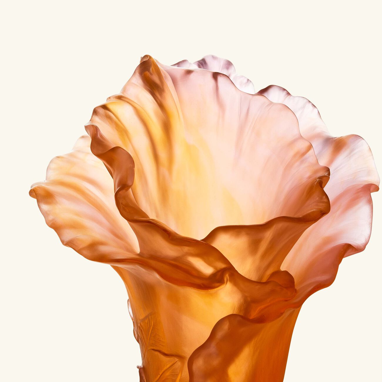 Arum Rose Vase Large Pink daum arum rose vase large pink