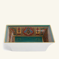 Cachemire Trinket Tray Square Small Green etro cachemire trinket tray square small green