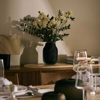 Heroine Meret Vase Round Large Smoke ruckl heroine meret vase round large smoke