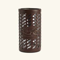 Drill Vase Medium Dark Brown etro drill vase medium dark brown