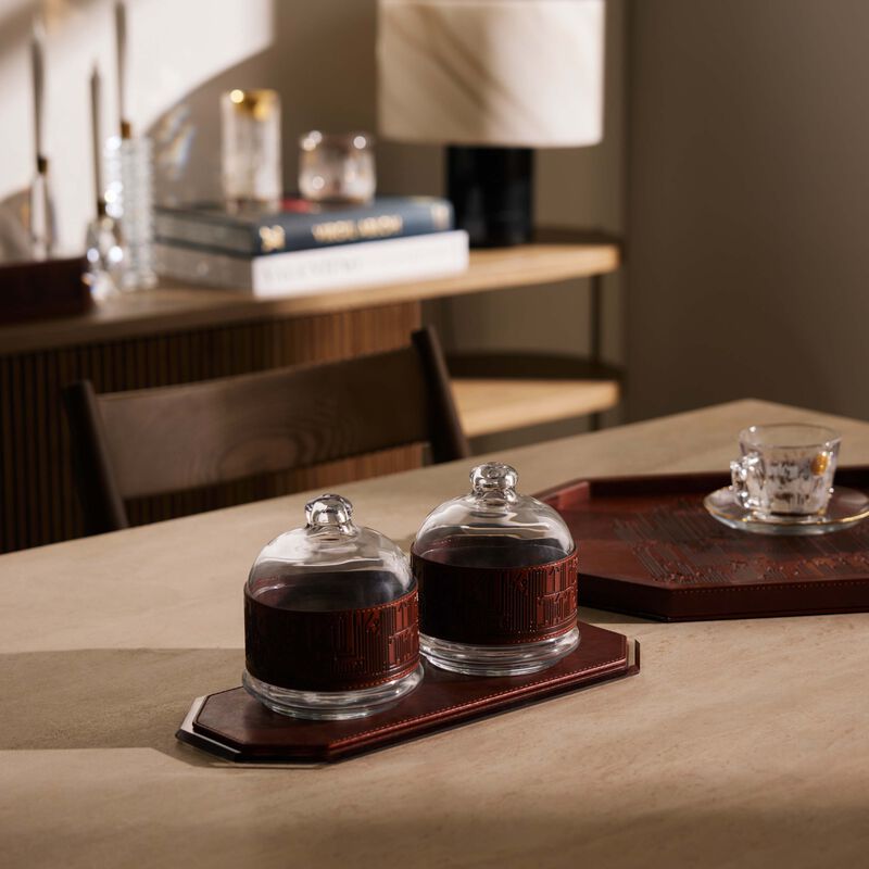 dimlaj hayat serving bowl brown set of 2