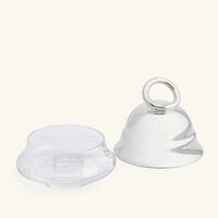 كريستوفل طبق الزبدة فيرتيجو باللون الفضي 8 سم