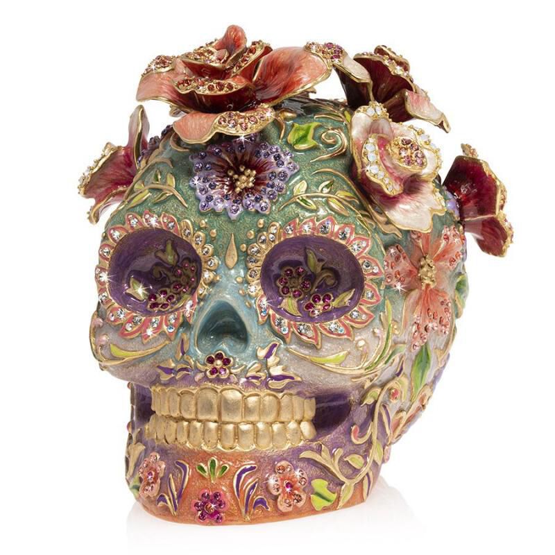 Catrina- Skull With Roses, large
