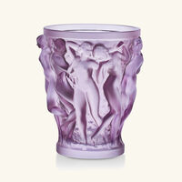 lalique bacchantes vase small pink