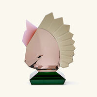 Horse Bookend Pink reflections copenhagen horse bookend pink