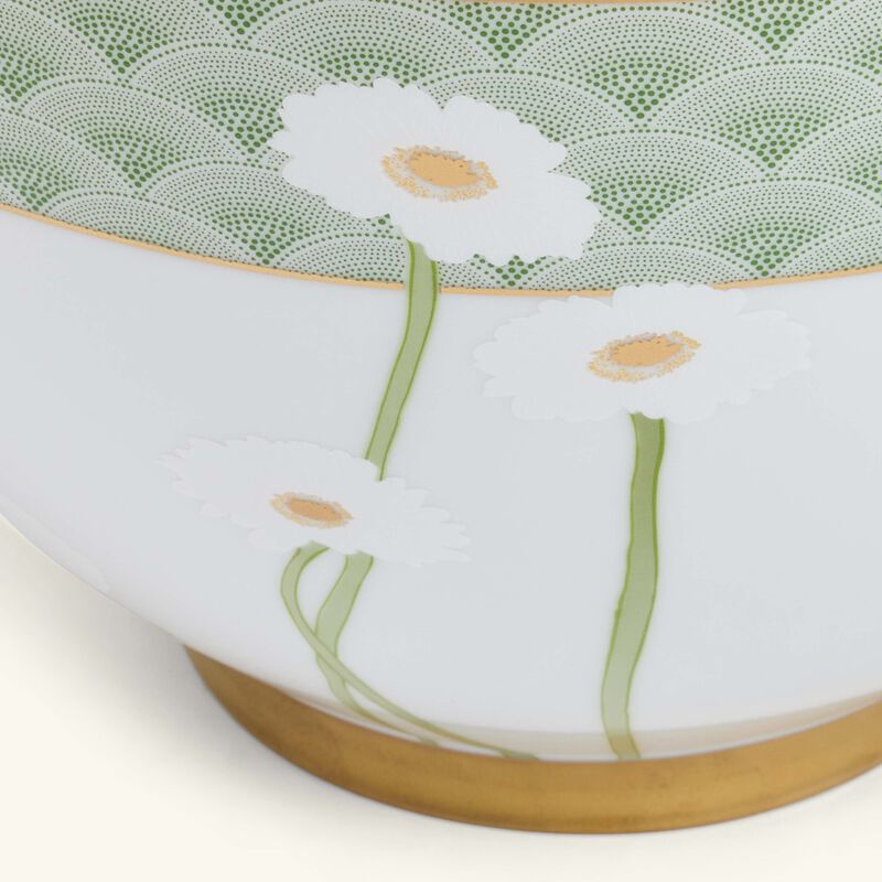 bernardaud praiana salad bowl green 27cm