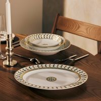 برناردو طبق الضيافة كونستانس بيضاوي أخضر 33 سم