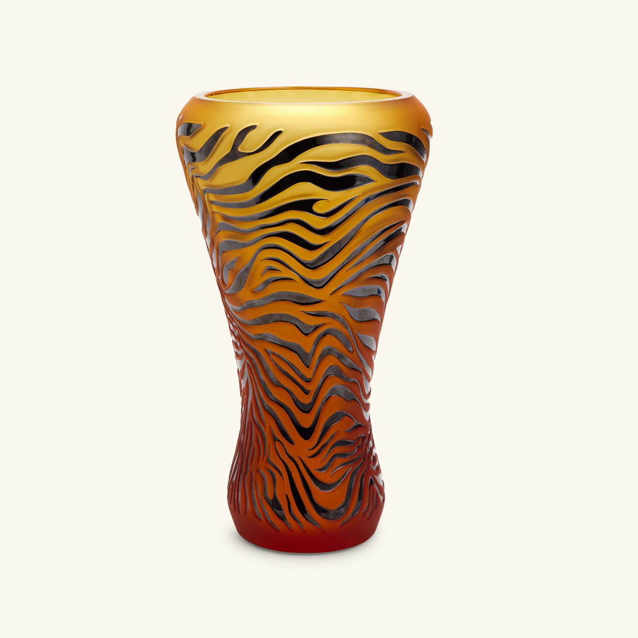 Tigre Vase Large Gold lalique tigre vase large gold