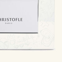 christofle graffiti picture frame silver plated 10x15cm