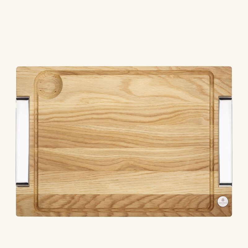 Royal Chef Cutting Board Rectangular Large Brown christofle royal chef cutting board rectangular large brown