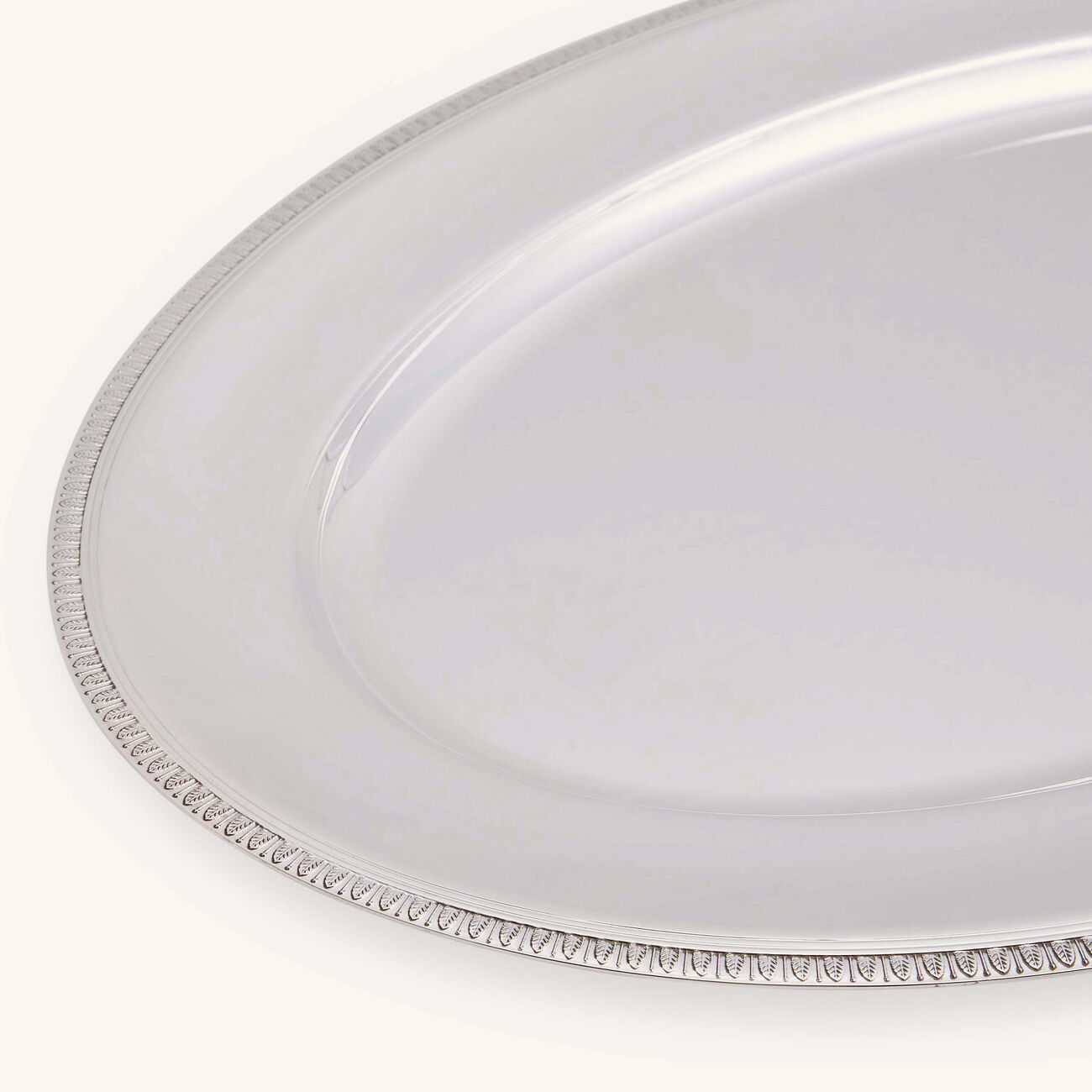 christofle malmaison serving platter oval silver plated 29cm