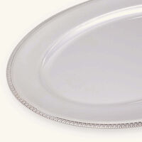 christofle malmaison serving platter oval silver plated 29cm