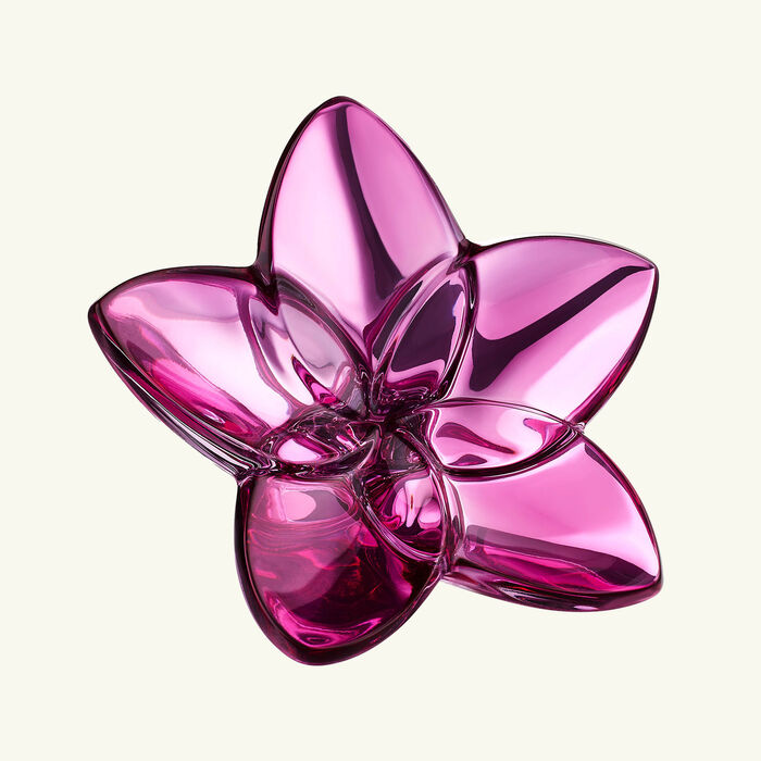 baccarat the bloom collection figurine mini pink