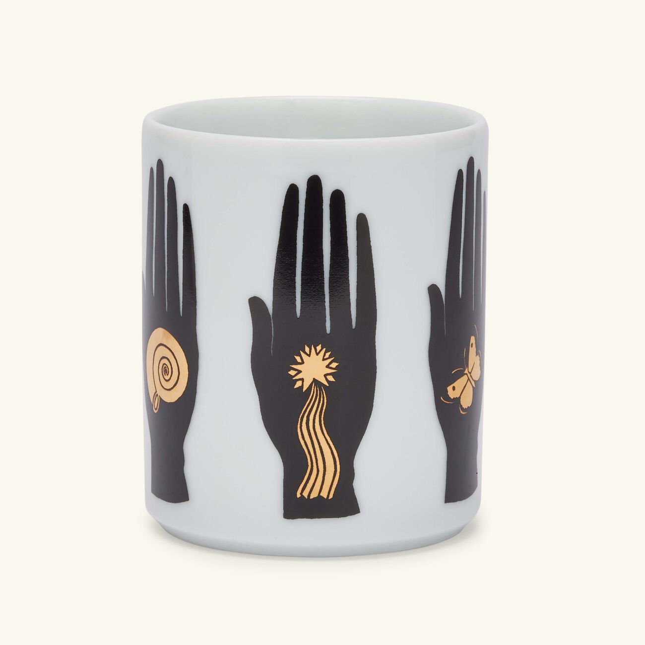 Silhouette Di Mani Pencil Holder fornasetti silhouette di mani pencil holder