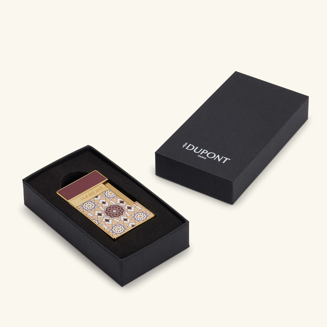 اس تي دوبون ولاعة ألامبرا باللون الأحمر