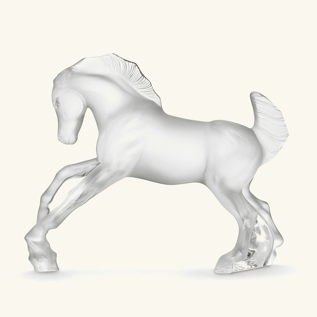 Horse Sculpture Medium Clear lalique horse sculpture medium clear