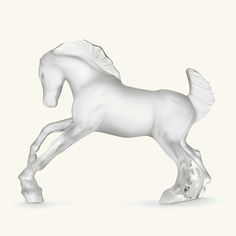 Horse Sculpture Medium Clear lalique horse sculpture medium clear