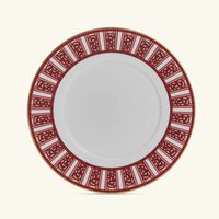 baccarat arcadia dessert plate round red 21cm set of 2