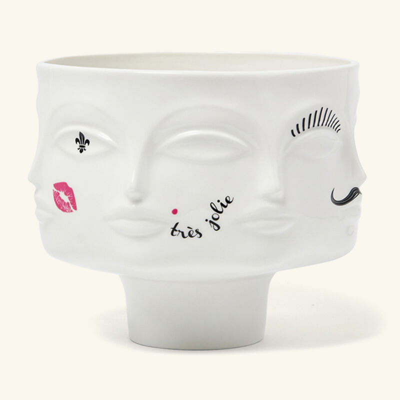 قطعة ديكور مركزية دورا مار بيدستال بيضاء بإصدار محدود جوناثان أدلر قطعة ديكور مركزية دورا مار بيدستال بيضاء بإصدار محدود