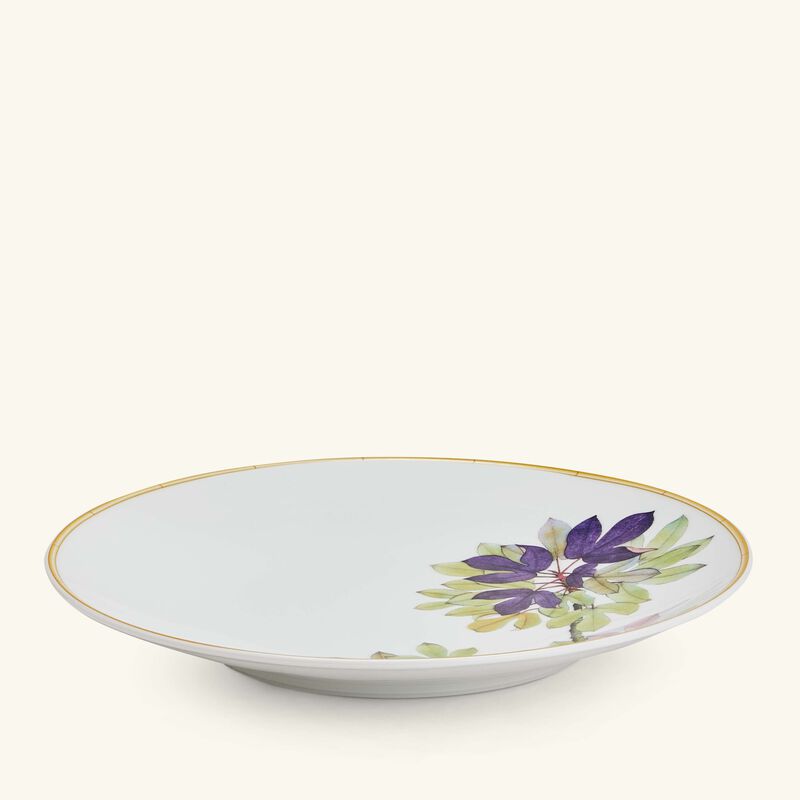 bernardaud jardin indien salad plate round white 21cm