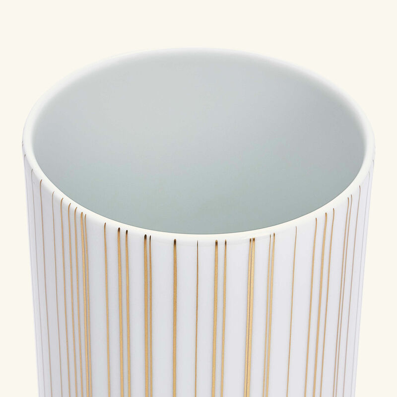 Sol Tube Vase Small Gold bernardaud sol tube vase small gold