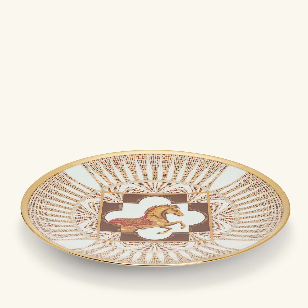 haviland cavalier royal underplate round gold 32cm