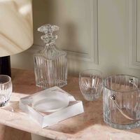 baccarat massena drinking glass medium clear set of 2