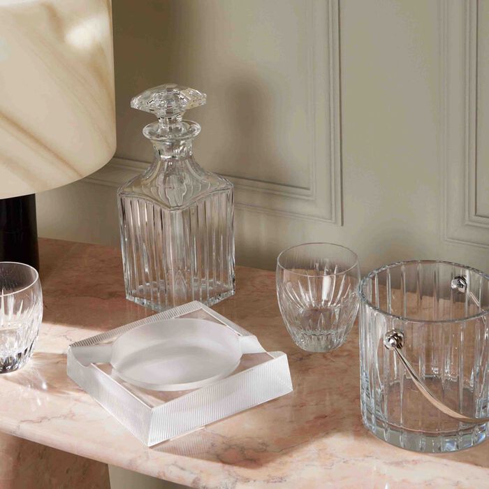 baccarat massena drinking glass medium clear set of 2