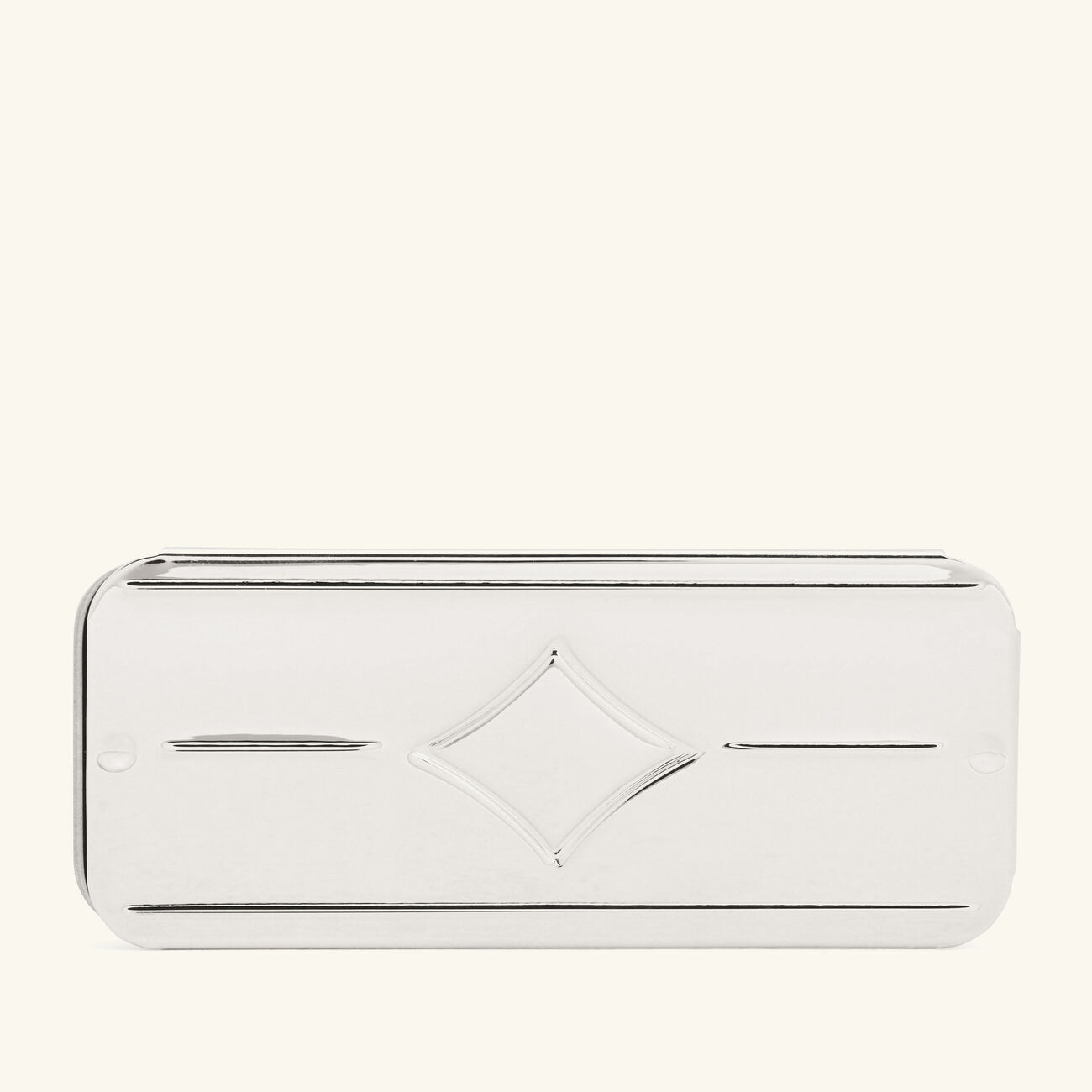 كريستوفل وعاء سكاكر كات إدجز باللون الفضي