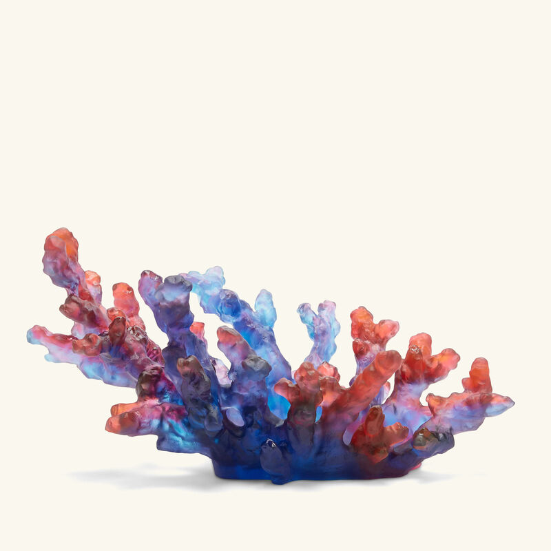 daum mer de corail centerpiece blue