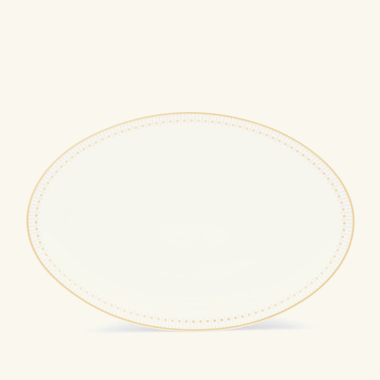 christofle malmaison imp riale serving platter oval gold 28cm