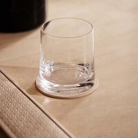 giobagnara elie saab monogram coaster torrone beige set of 2