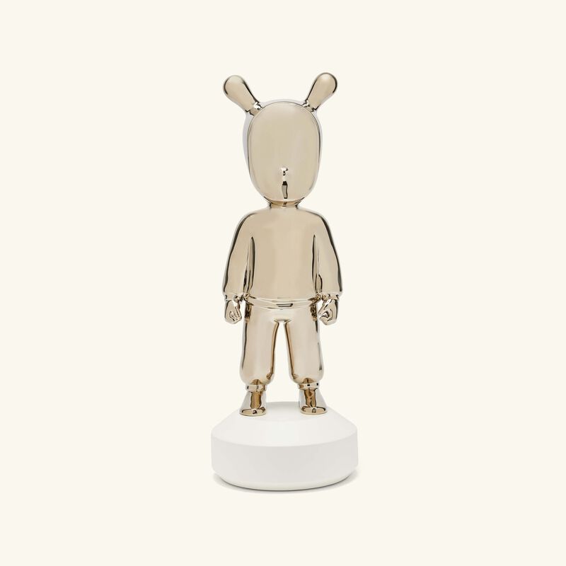 The Guest Sculpture Large Silver lladro the guest sculpture large silver