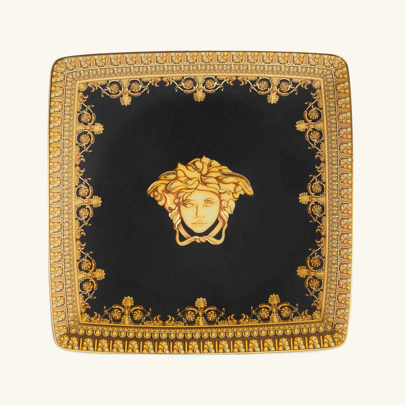 I Love Baroque Trinket Tray Square Black 11cm versace i love baroque trinket tray square black 11cm