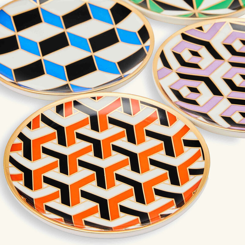Versailles Coaster Set Of 4 jonathan adler versailles coaster set of 4