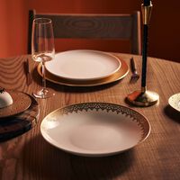 bernardaud venise deep dish round gold 29cm