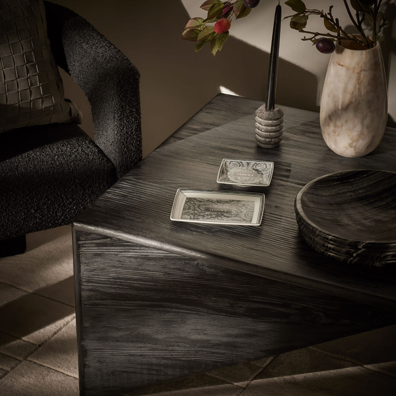 Barocco Trinket Tray Square Mini versace barocco trinket tray square mini