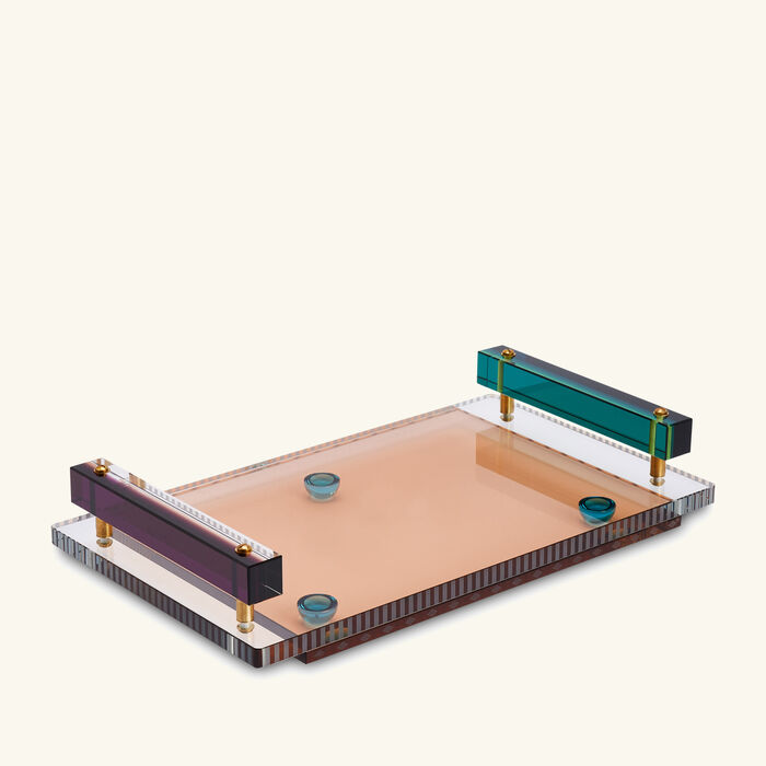 ريفليكشنز كوبنهاغن صينية فونتانا مستطيلة كبيرة بنية