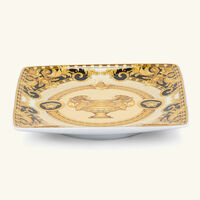versace prestige gala trinket tray square small gold