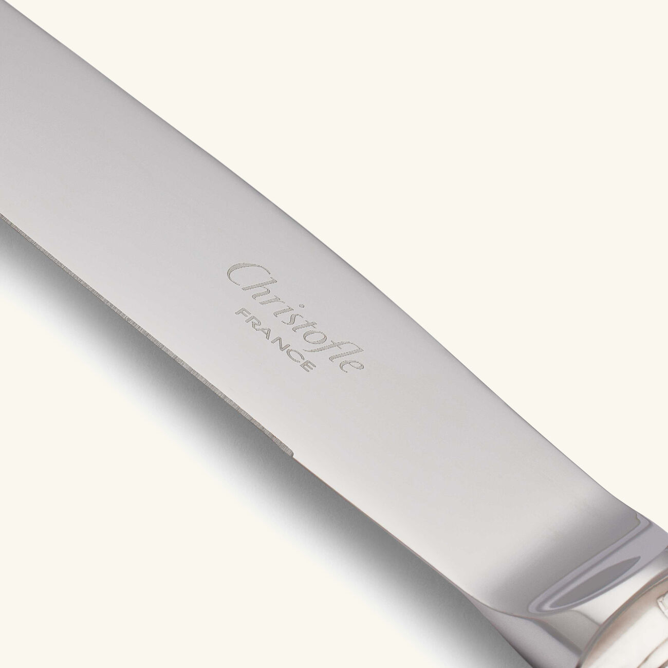 christofle malmaison dinner knife silver plated