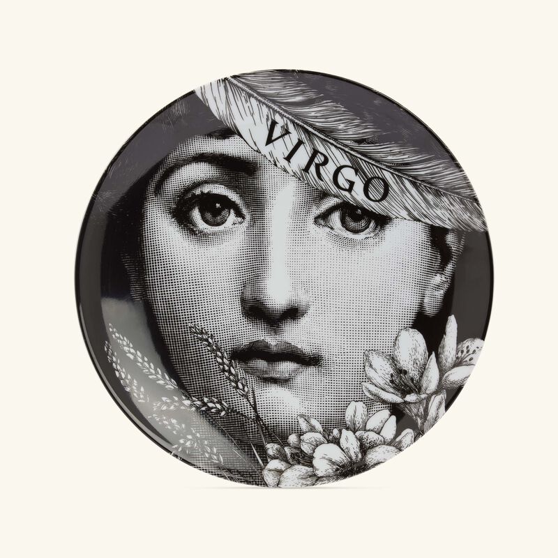 fornasetti tema e variazioni no 353 virgo wall plate