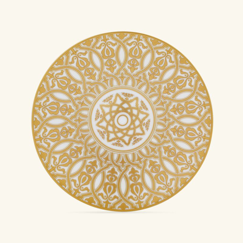 برناردو طقم فينيس مؤلف من فنجانين للقهوة مع صحنيهما باللون الذهبي