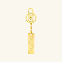 st dupont 1872 keyring gold