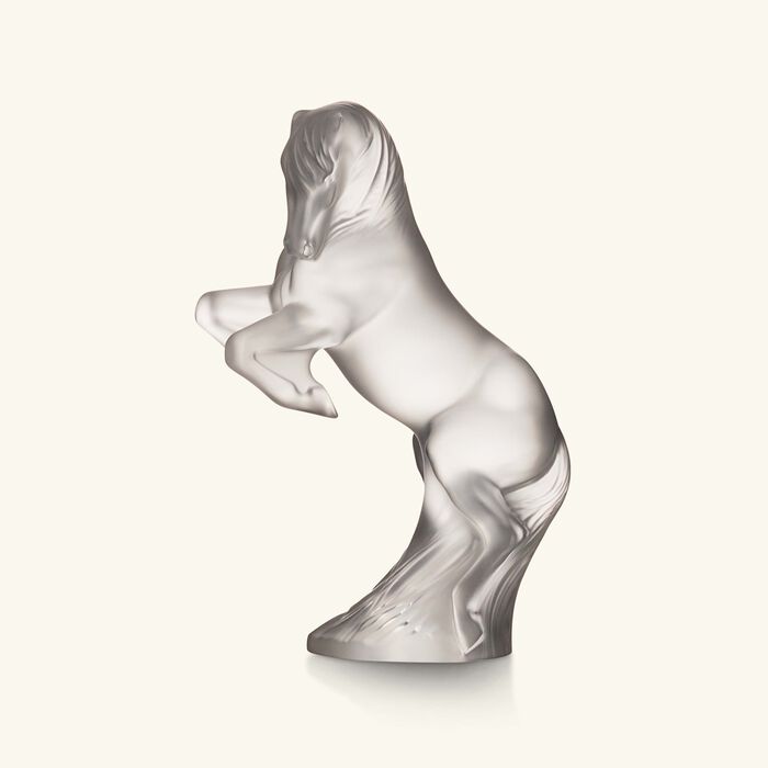 lalique terramineral horse sculpture small clear