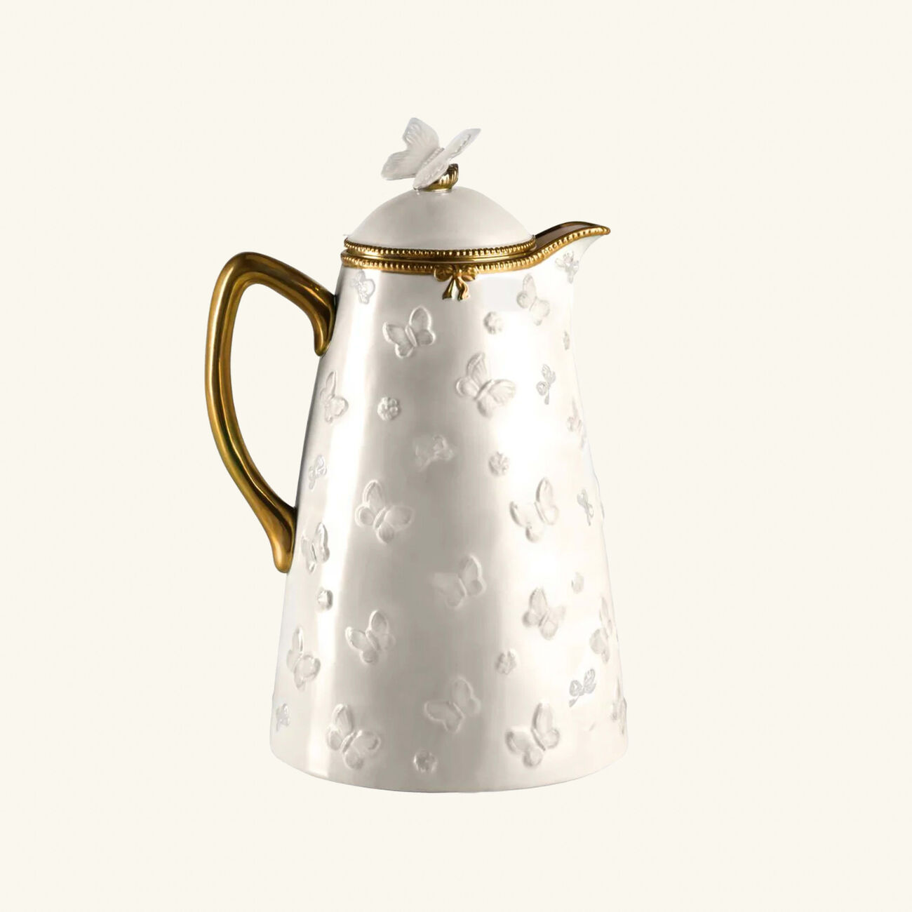 إبريق الشاي والقهوة باترفلاي أبيض فيلاري إبريق الشاي والقهوة باترفلاي أبيض